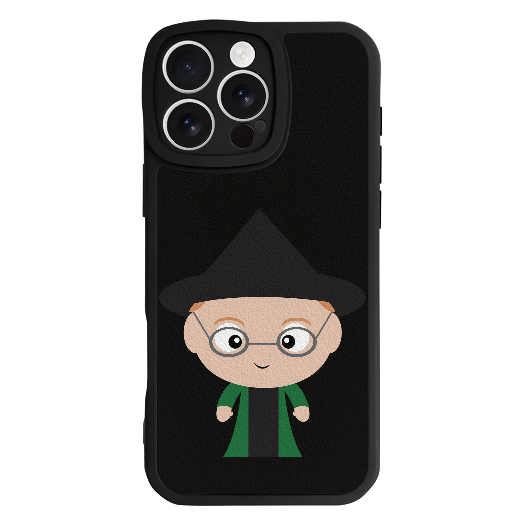 （画像用） Harry Potter ハリー・ポッターシリーズ 【iPhone 16シリーズ対応】シリコンスマホケース（レザー調） 材質：シリコン